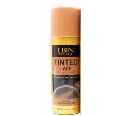 EBIN NEW YORK Tinted Lace Aerosol Spray - Darkest Brown