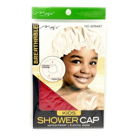 Magic Collection Kids Shower Cap Assorted Colors - 2215AST