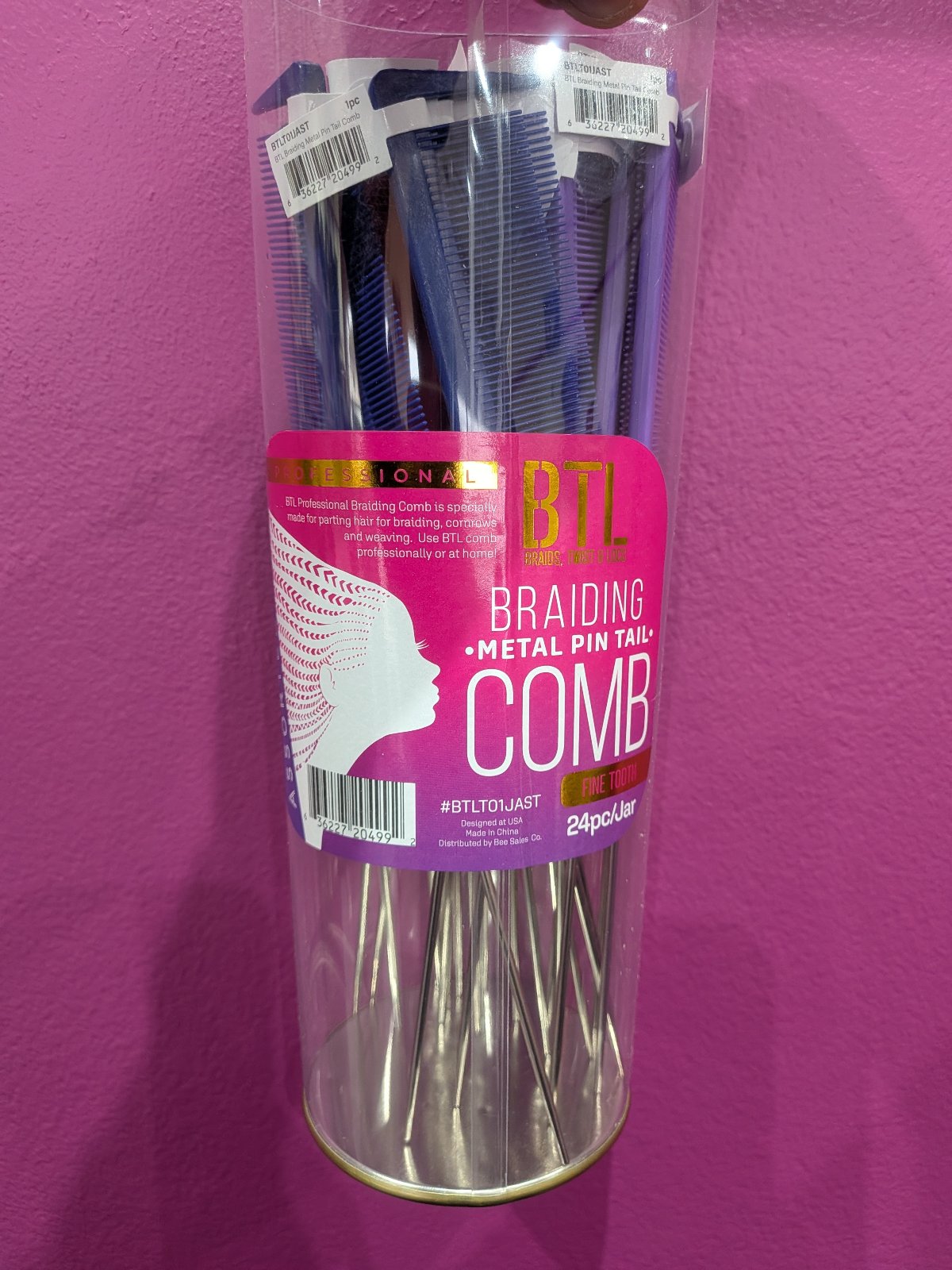 BTL Braiding Comb Assorted Set