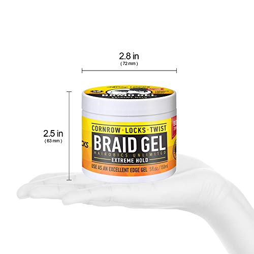 ALL DAY BRAIDS Braid Gel 5.07 Fl Oz Pack of 1