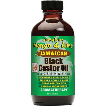 Jamaican Mango and Lime Black Castor Oil Rosemary 4 fl. oz.