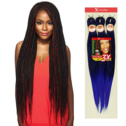 Outre X-Pression Pre-Stretched Braid 52, 1-Pack BU