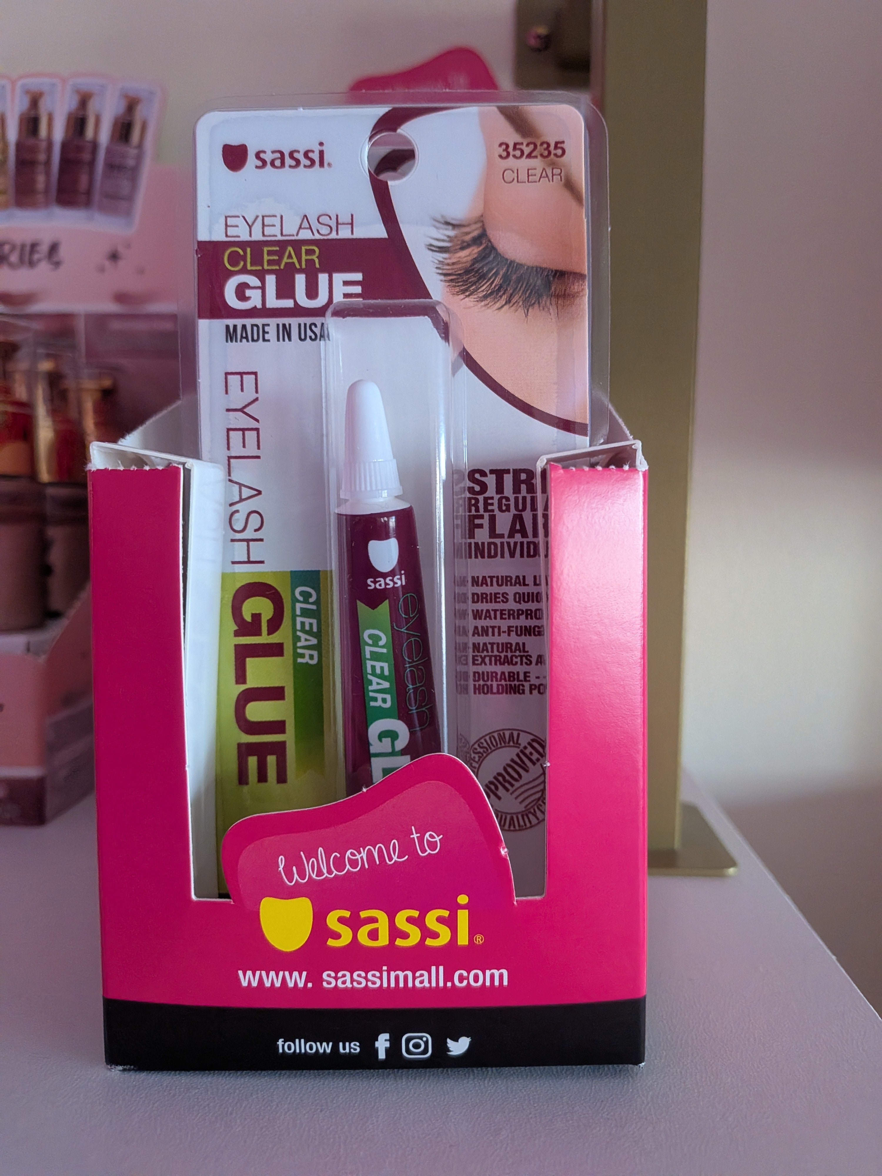 Sassi Eyelash Clear Glue