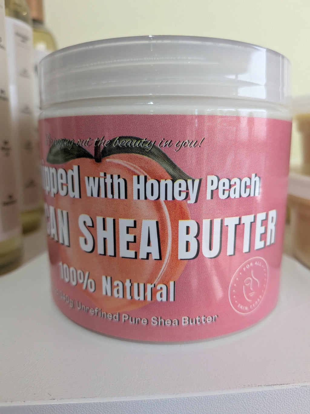 Whipped Honey Peach Shea Butter
