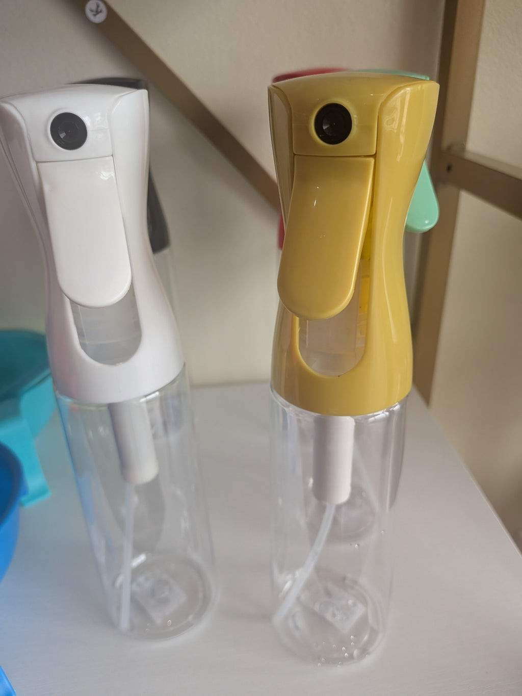 Dual-Color Reusable Spray Bottles
