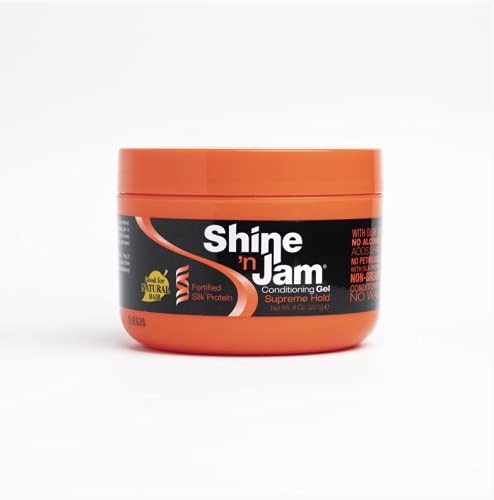 AmPro Shine-N-Jam Supreme Hold Gel, Large, Pack of 1