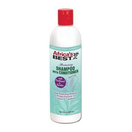 Africa's Best Moisturizing Shampoo with Conditioner, 12 Oz