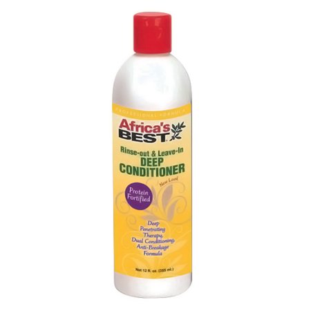 Africa's Best Deep Conditioner Rinse Out Leave-In 12oz
