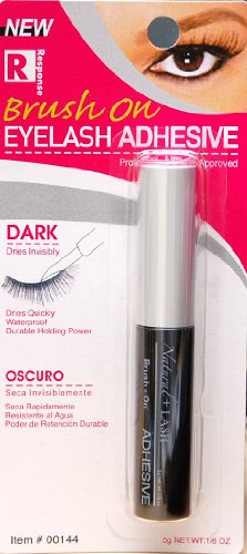 Eyelash Adhesive DARK Brush On - Professional Salon Approved