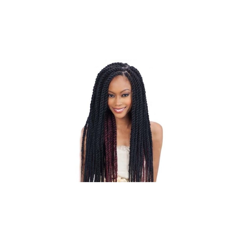 FreeTress Braids Cuban Twist Synthetic Hair 16 1B