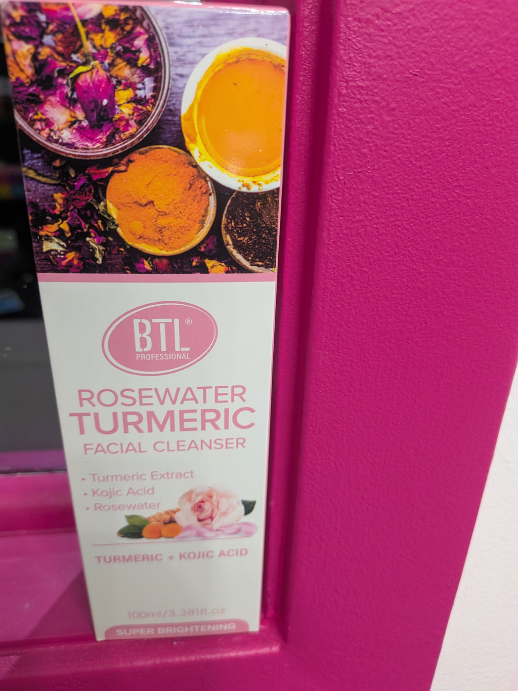 BTL Rosewater Turmeric Cleanser