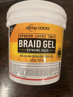 AllDay Braid Gel 64oz - Authentic, Free Shipping