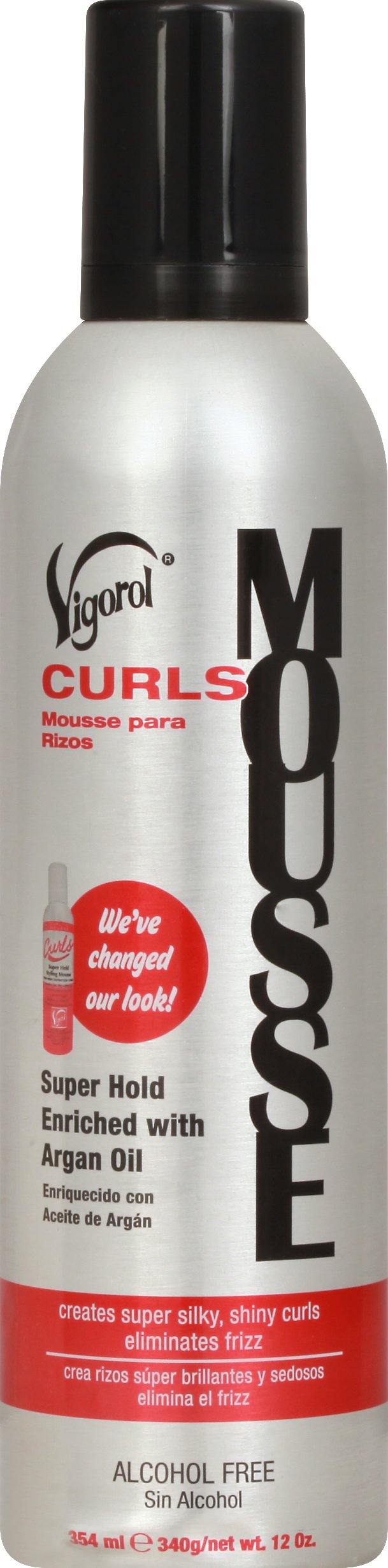 Vigorol Curls Mousse, 12 Ounce