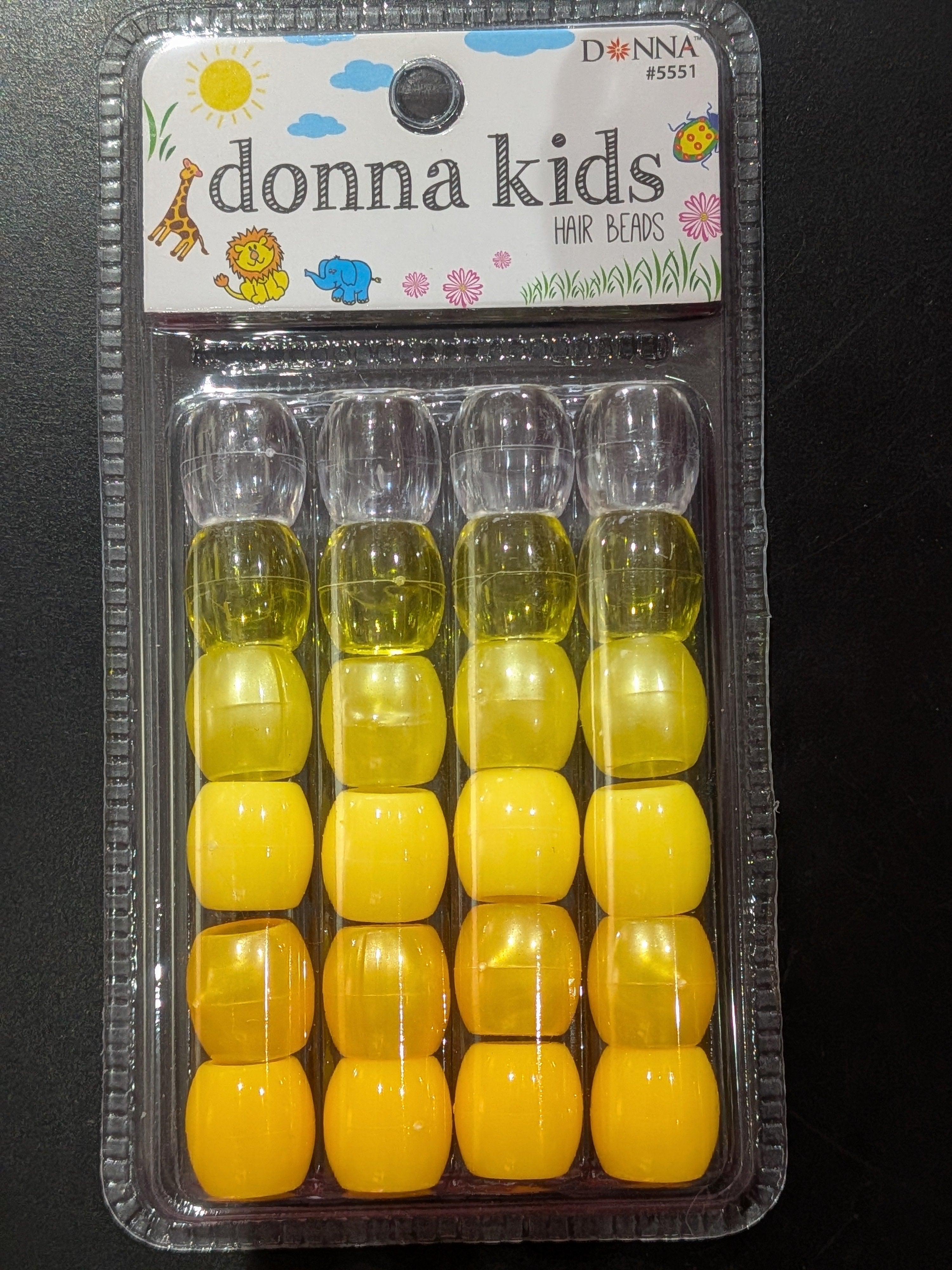 Donna Kids Hair Beads Set