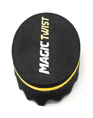 Thinkpichaidai Black Ice Magic Twist Hair Brush Sponge MTW002