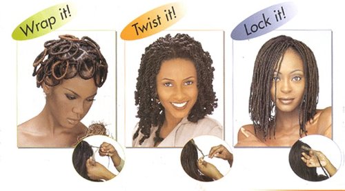 Janet Collection Afro Kinky Bulk Synthetic Hair Braids 24 Inch
