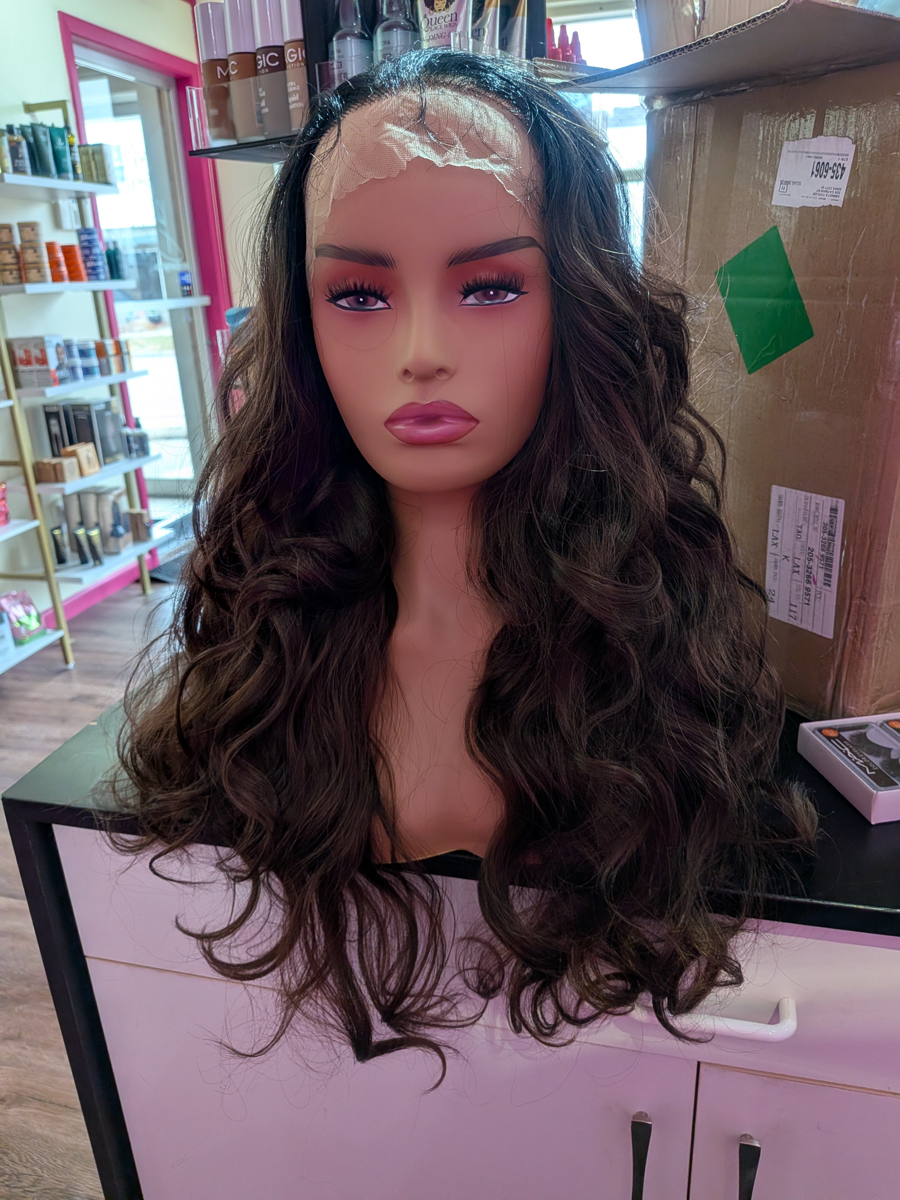 Long Wavy Lace Front Wig