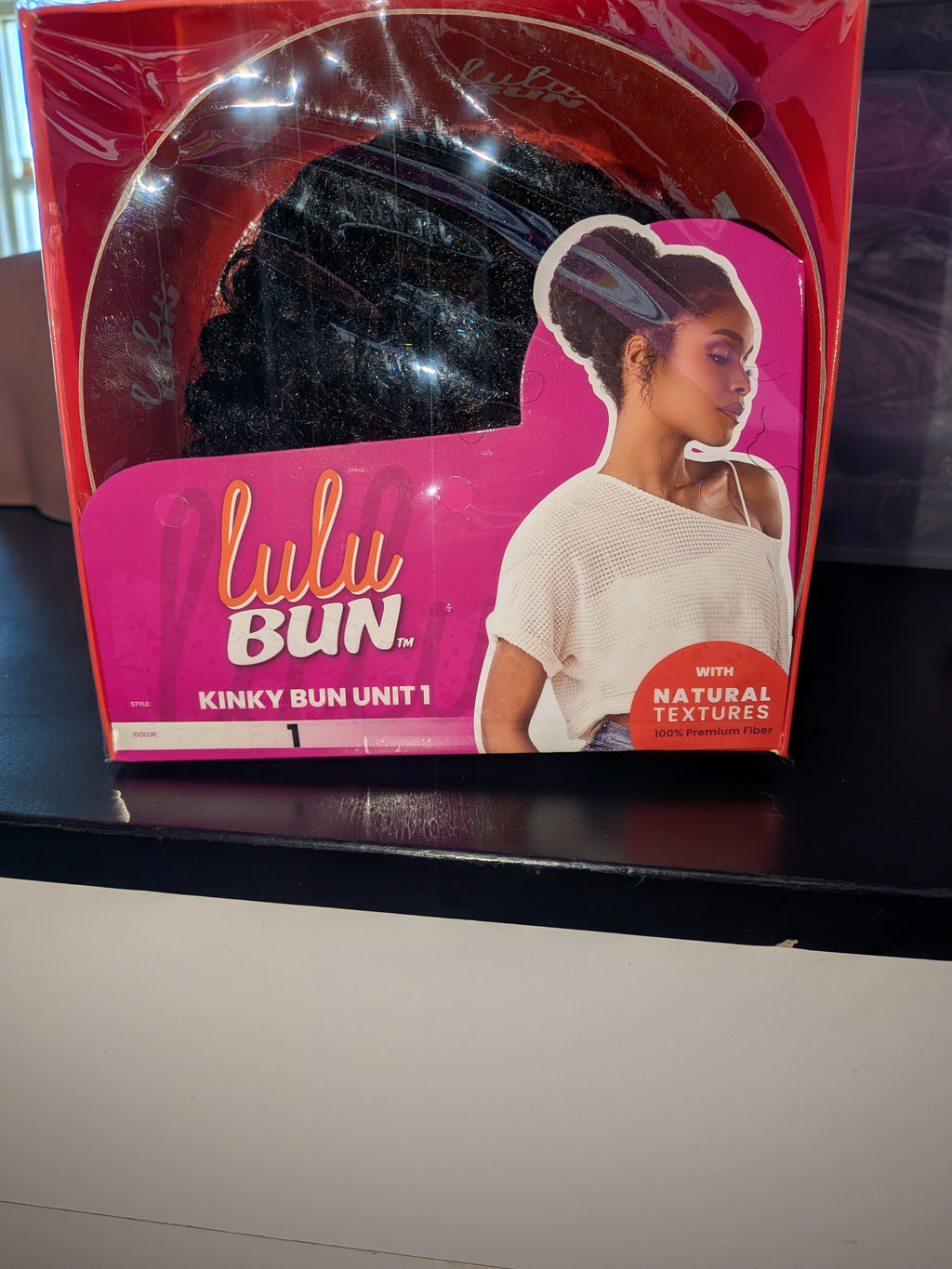 Lulu Bun Kinky Hair Unit