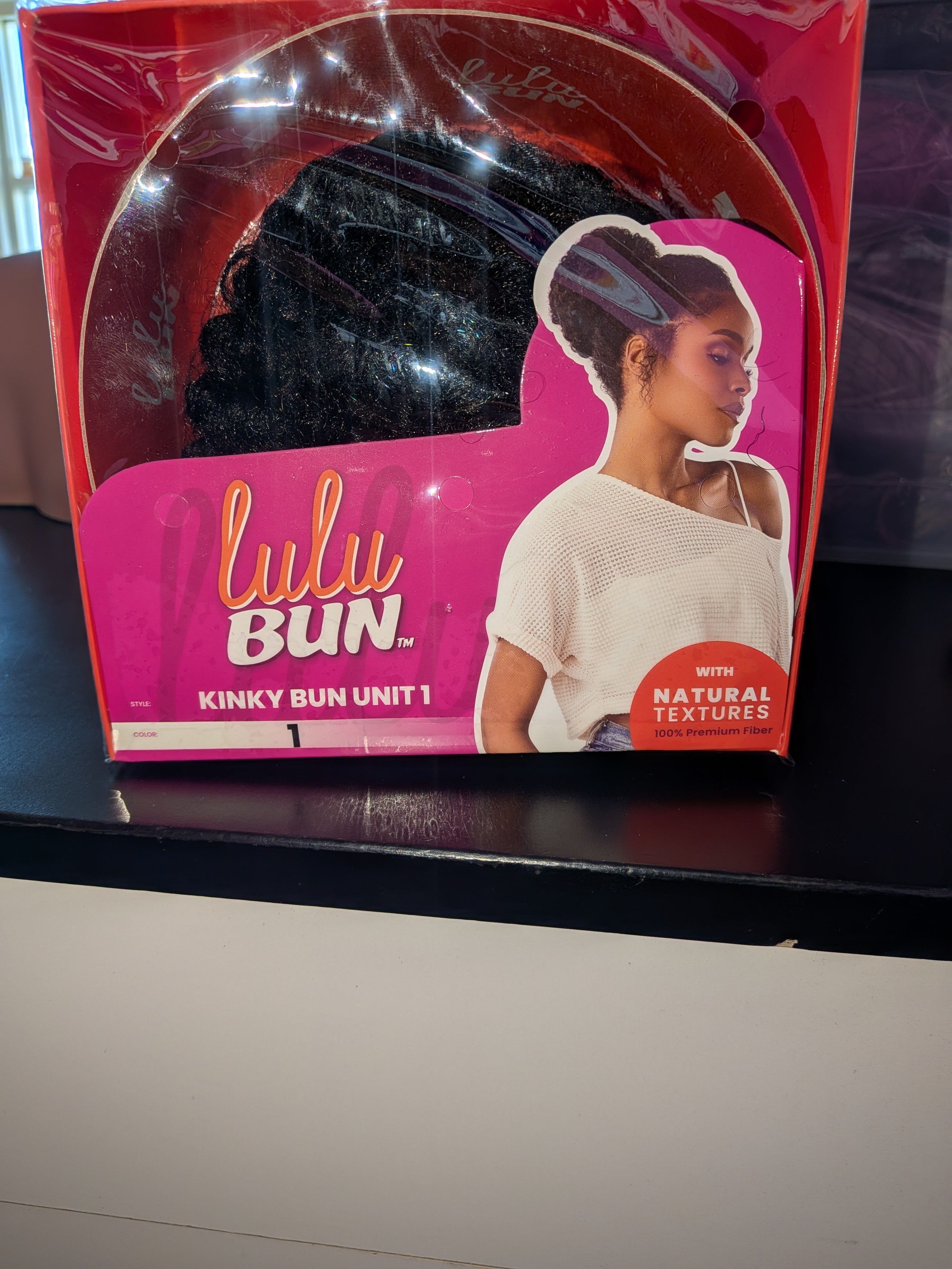 Lulu Bun Kinky Hair Unit