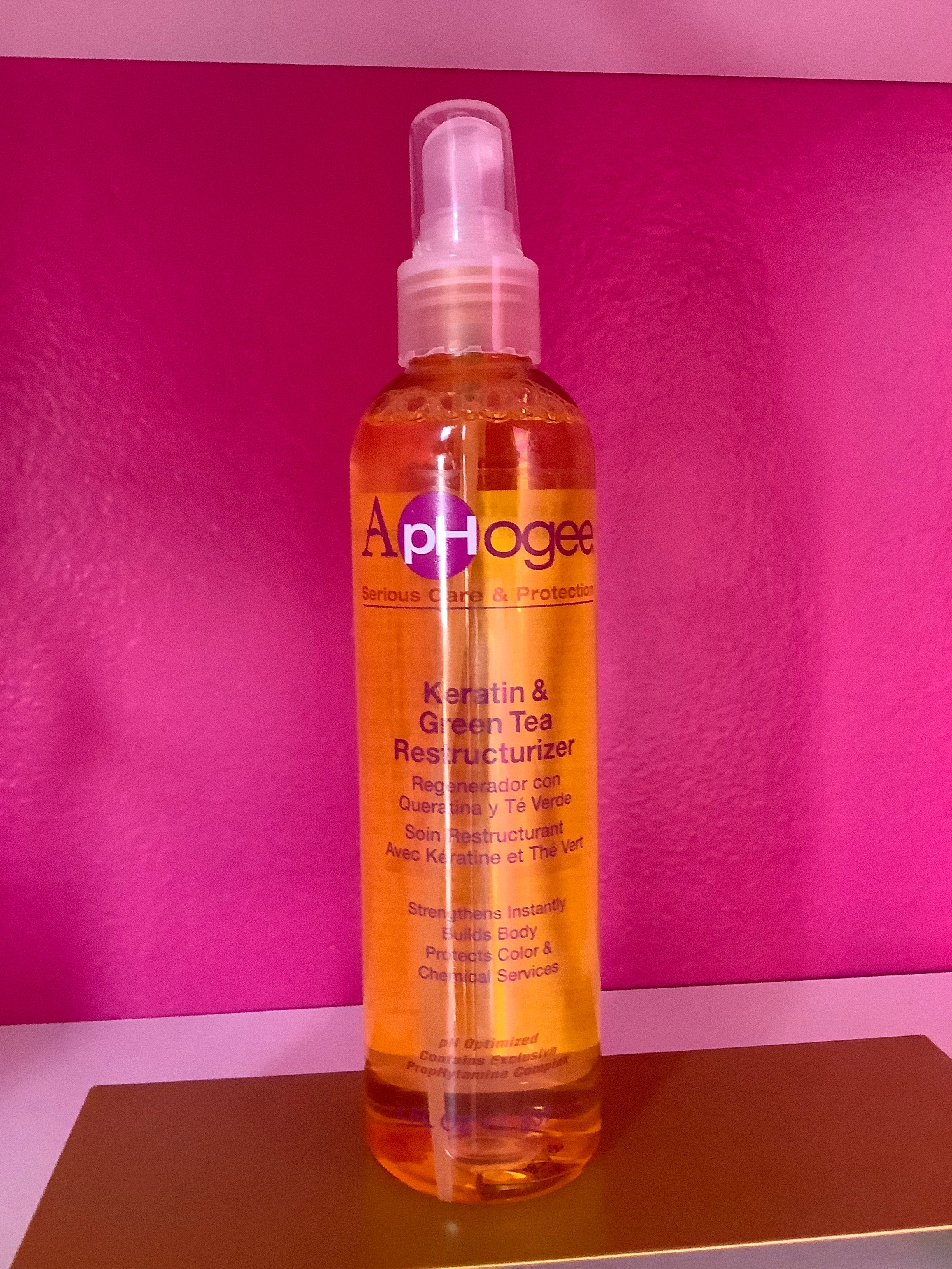 Aphogee Keratin & Green Tea Restructurizer, 8 oz