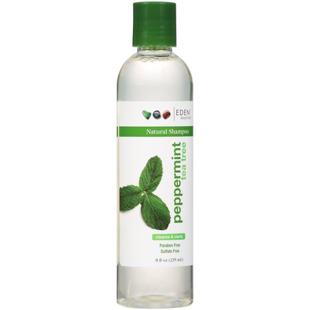 Eden BodyWorks Clarifying Shampoo Peppermint & Tea Tree 8 Fl Oz