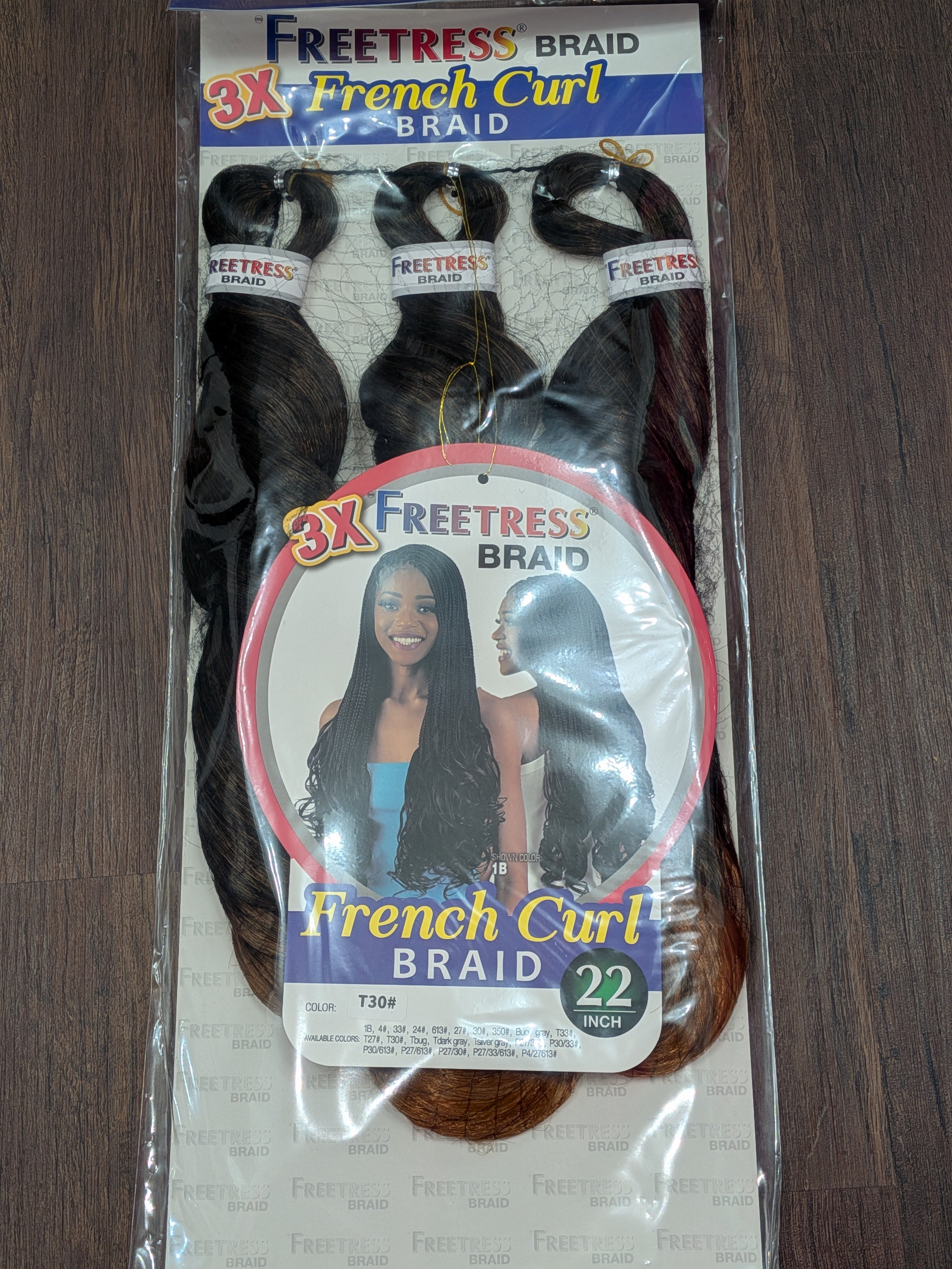 Freetress 3X French Curl Braid #350