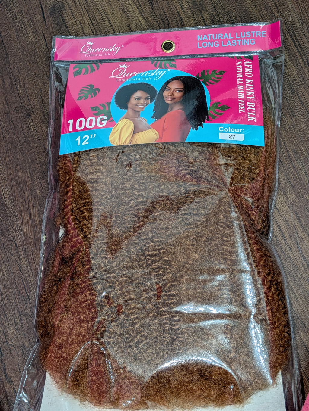 Queensky Afro Kinky Bulk Hair #27