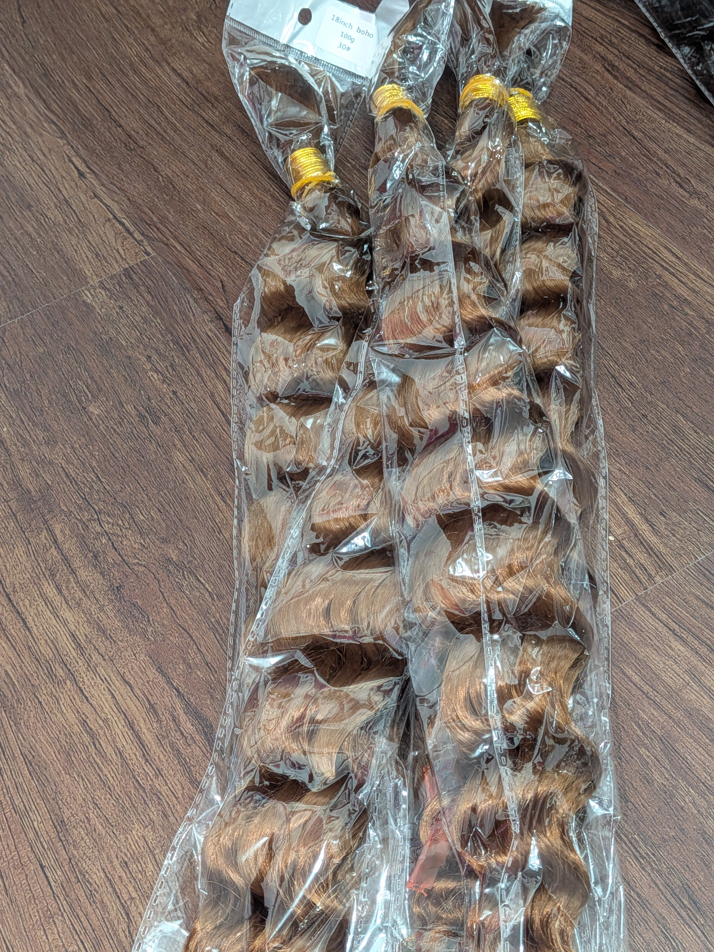 Brown Boho Hair Extensions #30