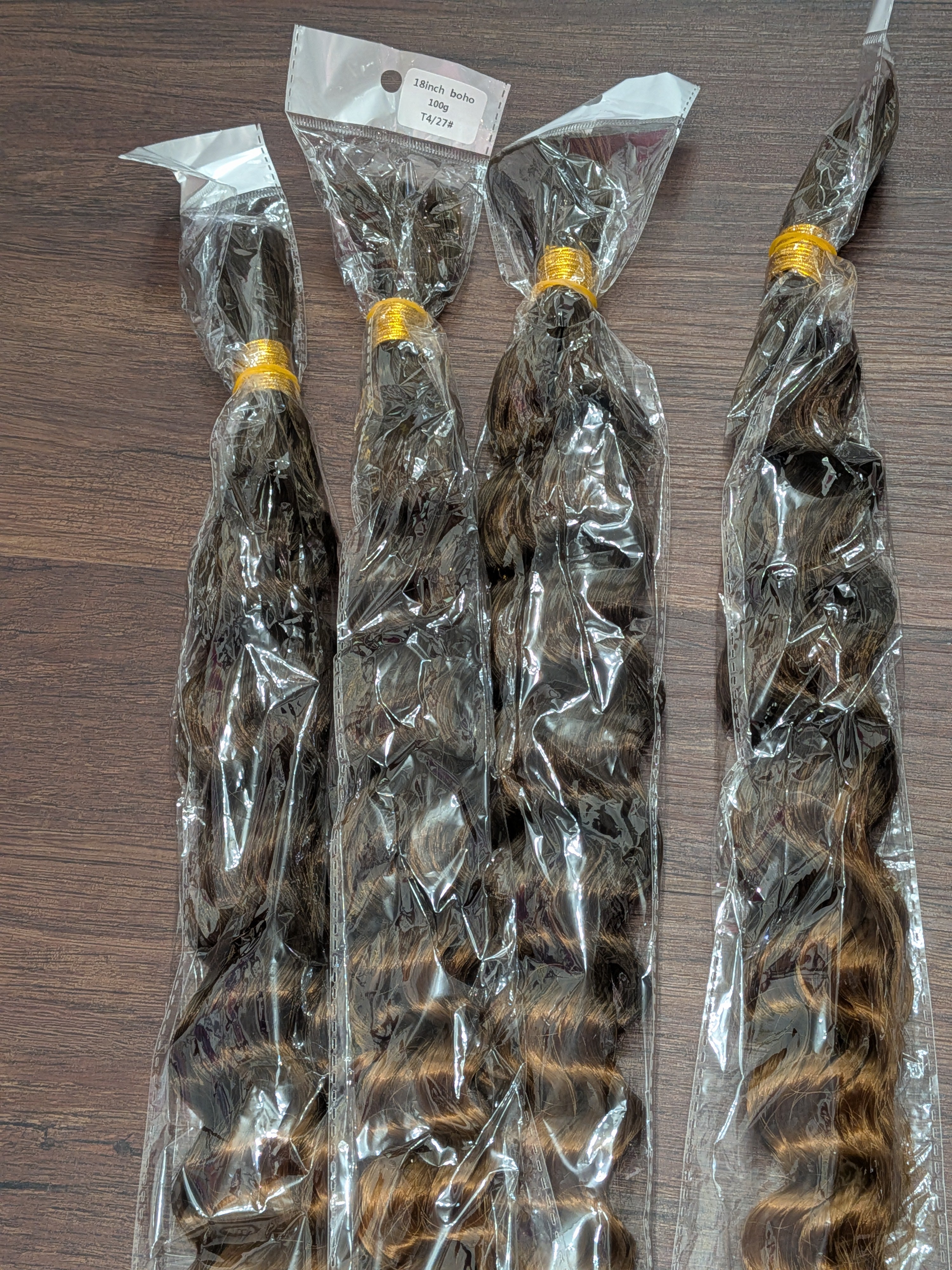 18" Boho Hair Extensions T27