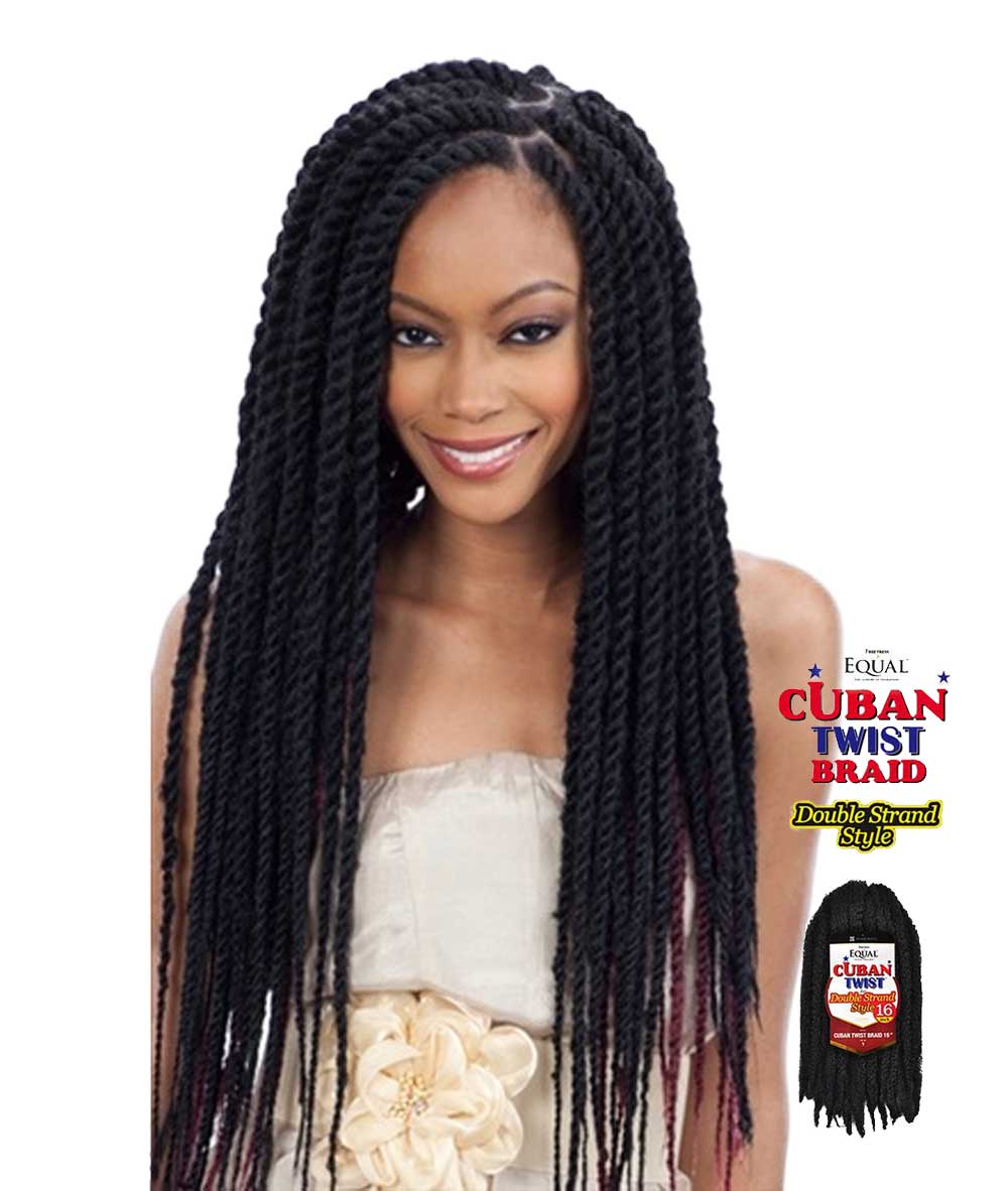 ShakeNGo Cuban Twist Synthetic Hair Braids Havana Style