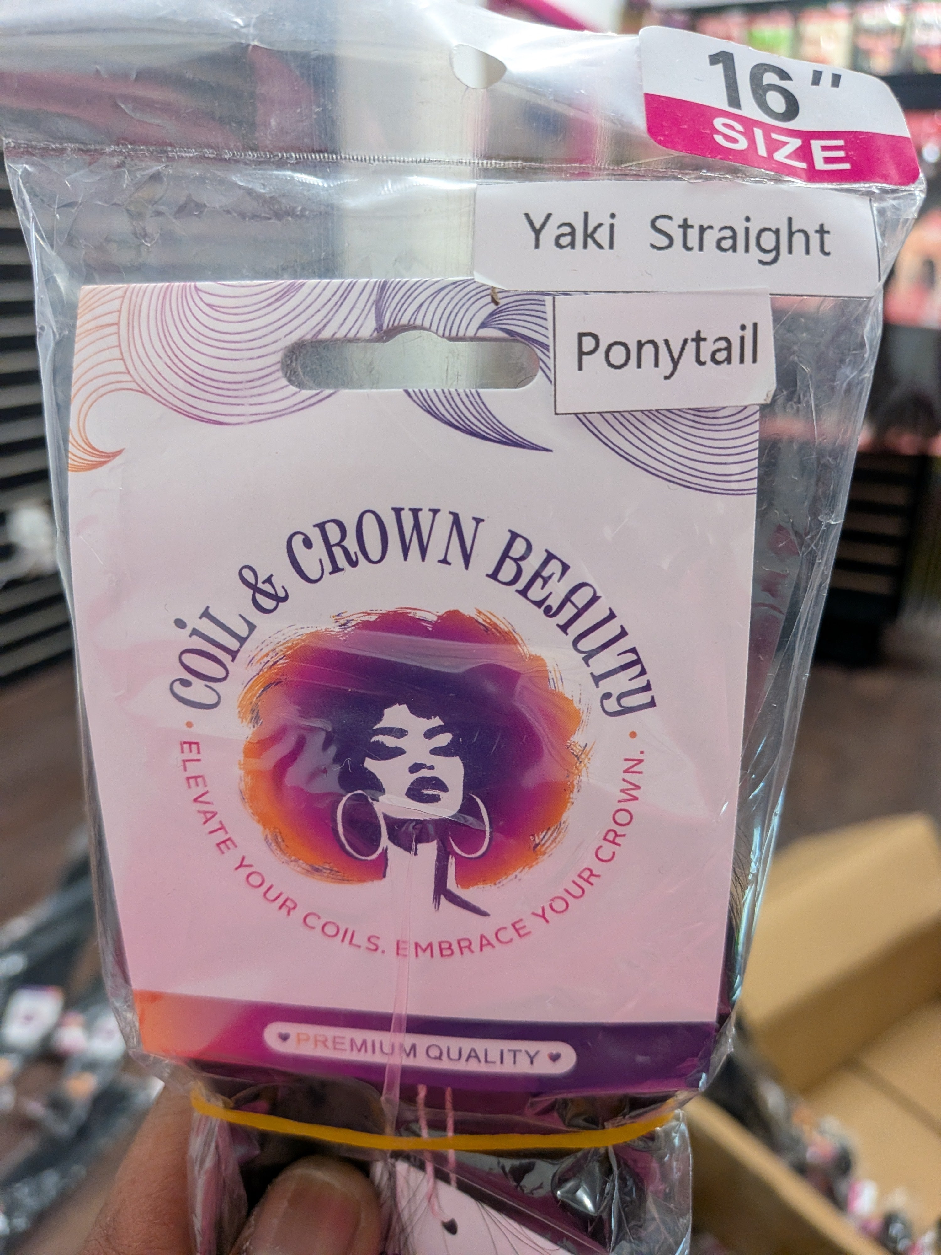 Coil & Crown Yaki Ponytail 16"
