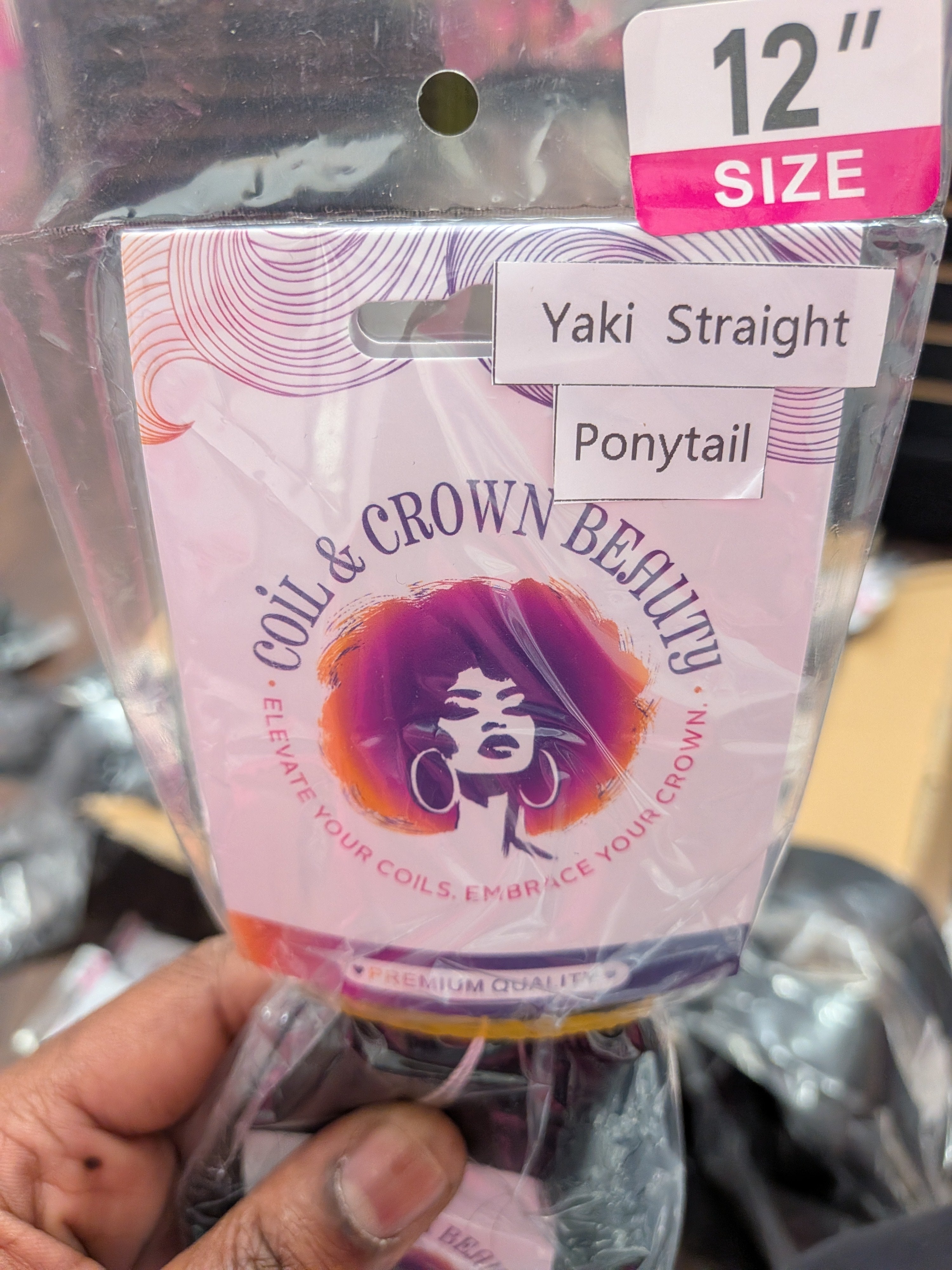 Coil & Crown Yaki Ponytail 12"