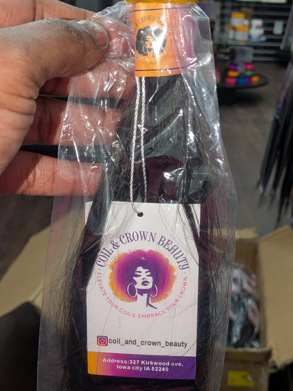 Coil & Crown Beauty Hair Extensions 20" straight
