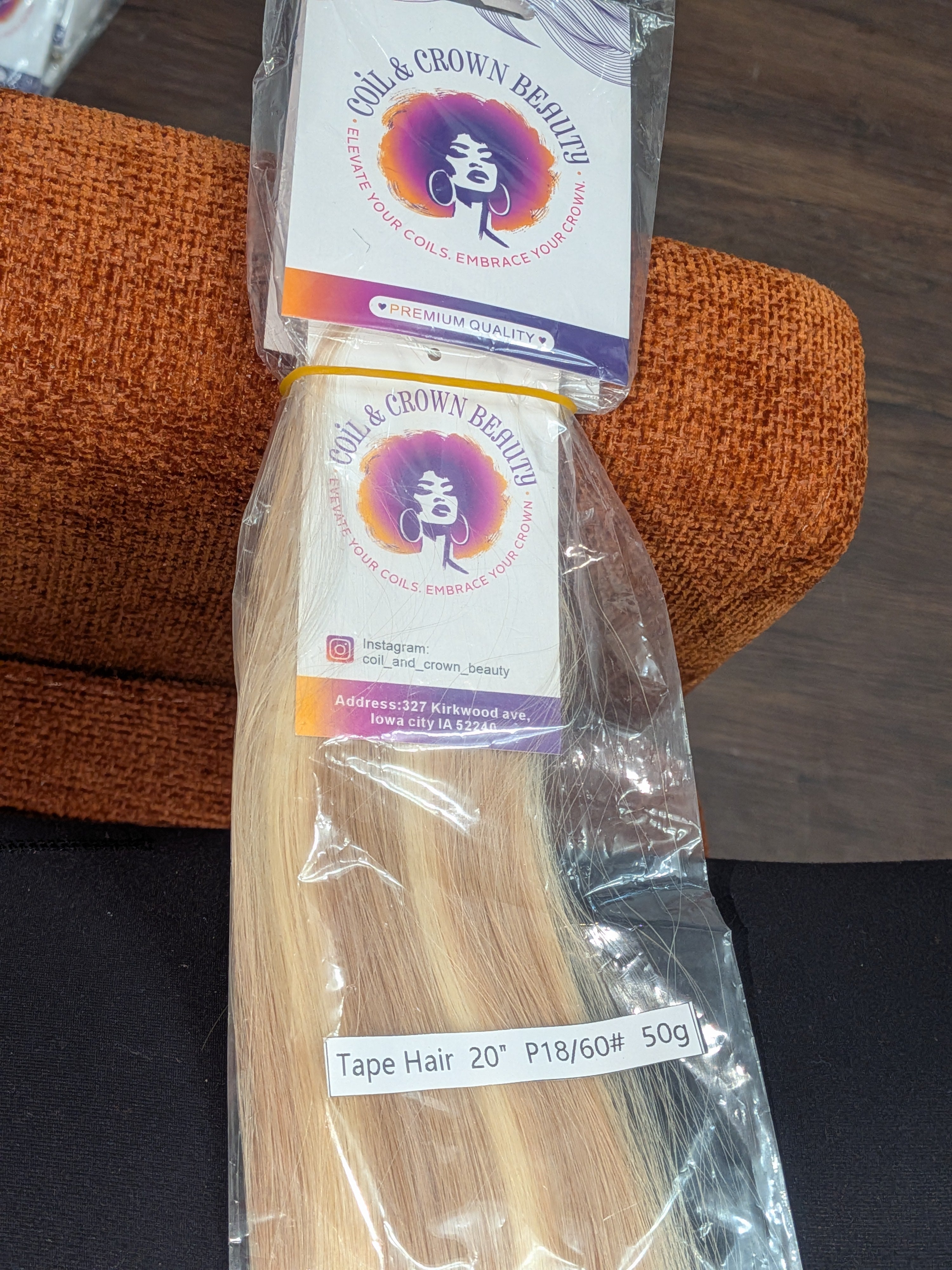 Coil & Crown 20" Tape Hair Extensions