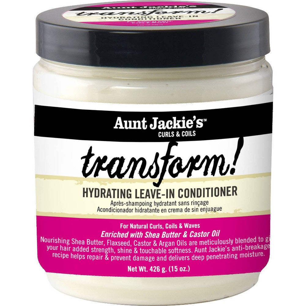 Aunt Jackie's TRANSFORM Leave-in Conditioner, 15 OZ