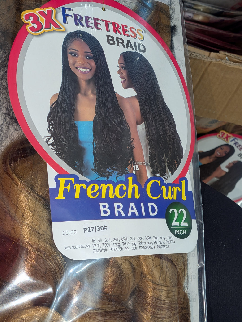 Freetress French Curl Braid 22" p27/30
