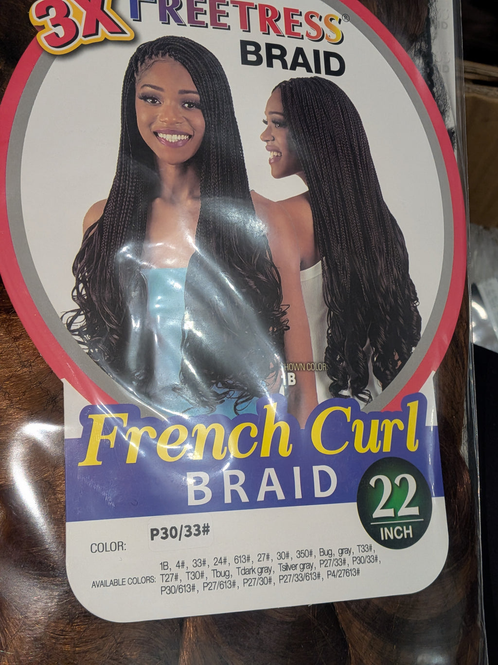 Freetress French Curl Braid 22" p30/33