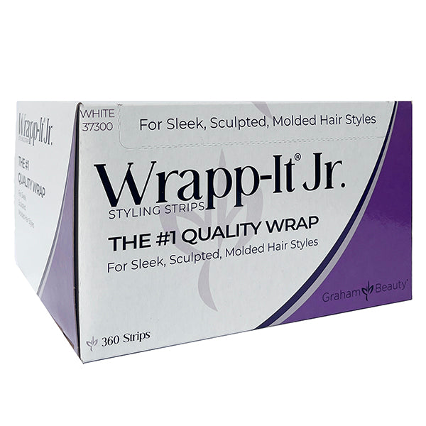GRAHAM PROFESSIONAL Wrapp-It Jr Styling Strips, 17" x 2", Pack of 9