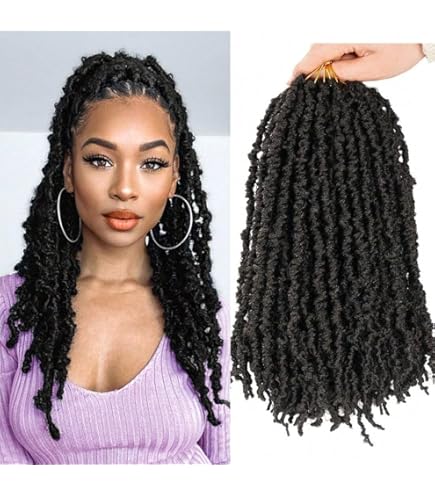 Fisher-Price FreeTress Butterfly Loc Crochet Braids 12 1B
