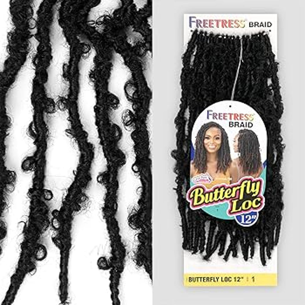 Free Tress Butterfly Loc 12-in Crochet Braid