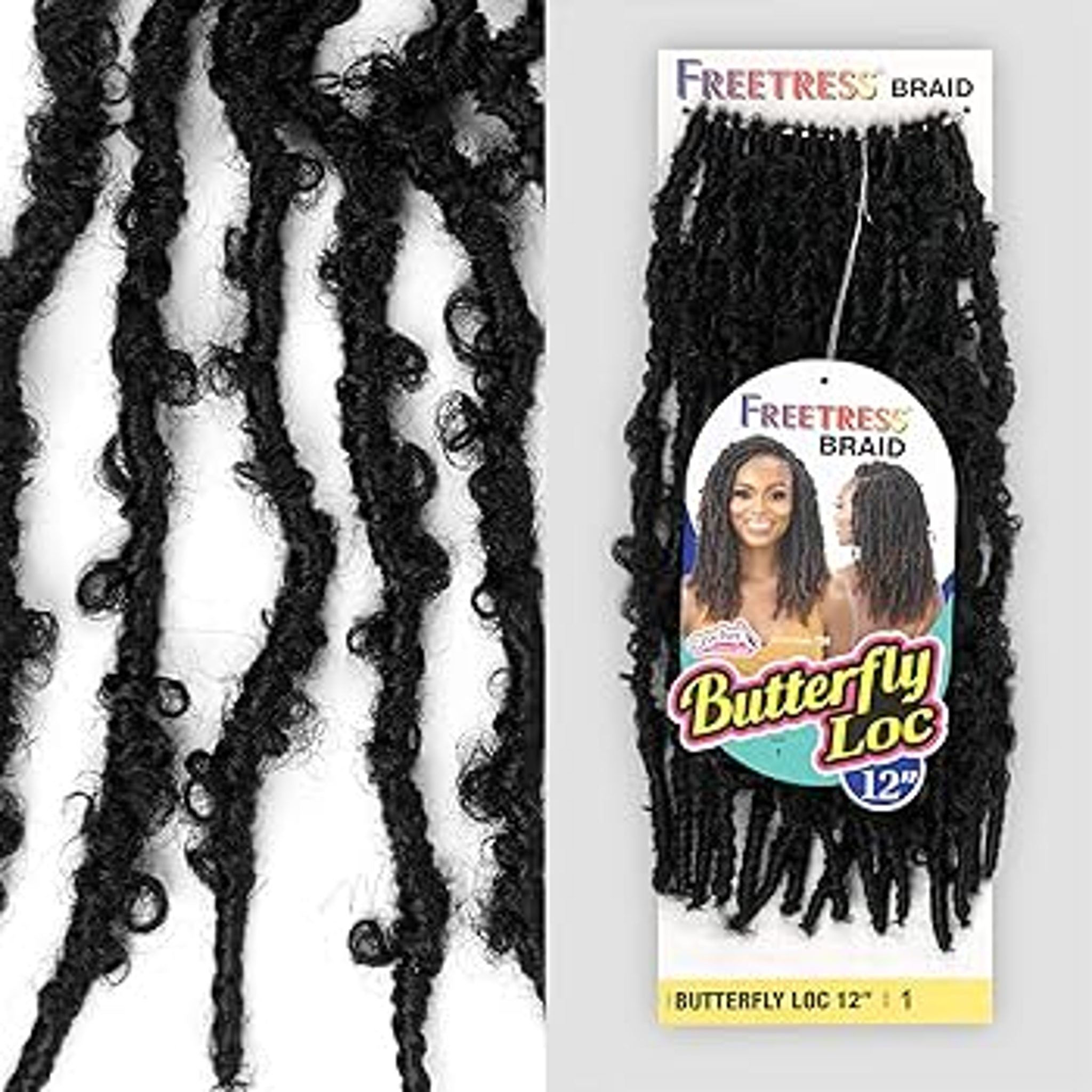 Free Tress Butterfly Loc 12-in Crochet Braid