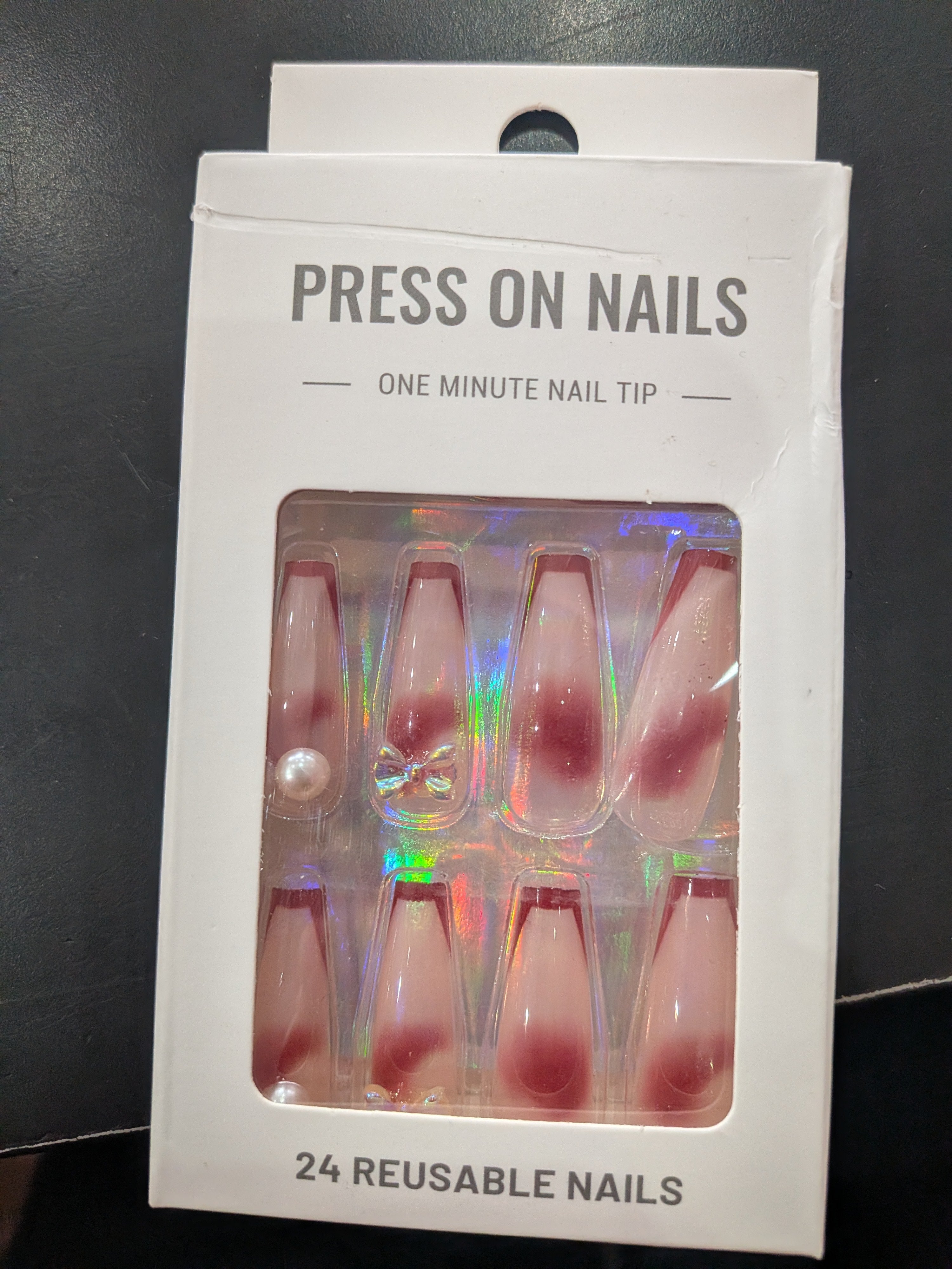Press On Reusable Nail Set