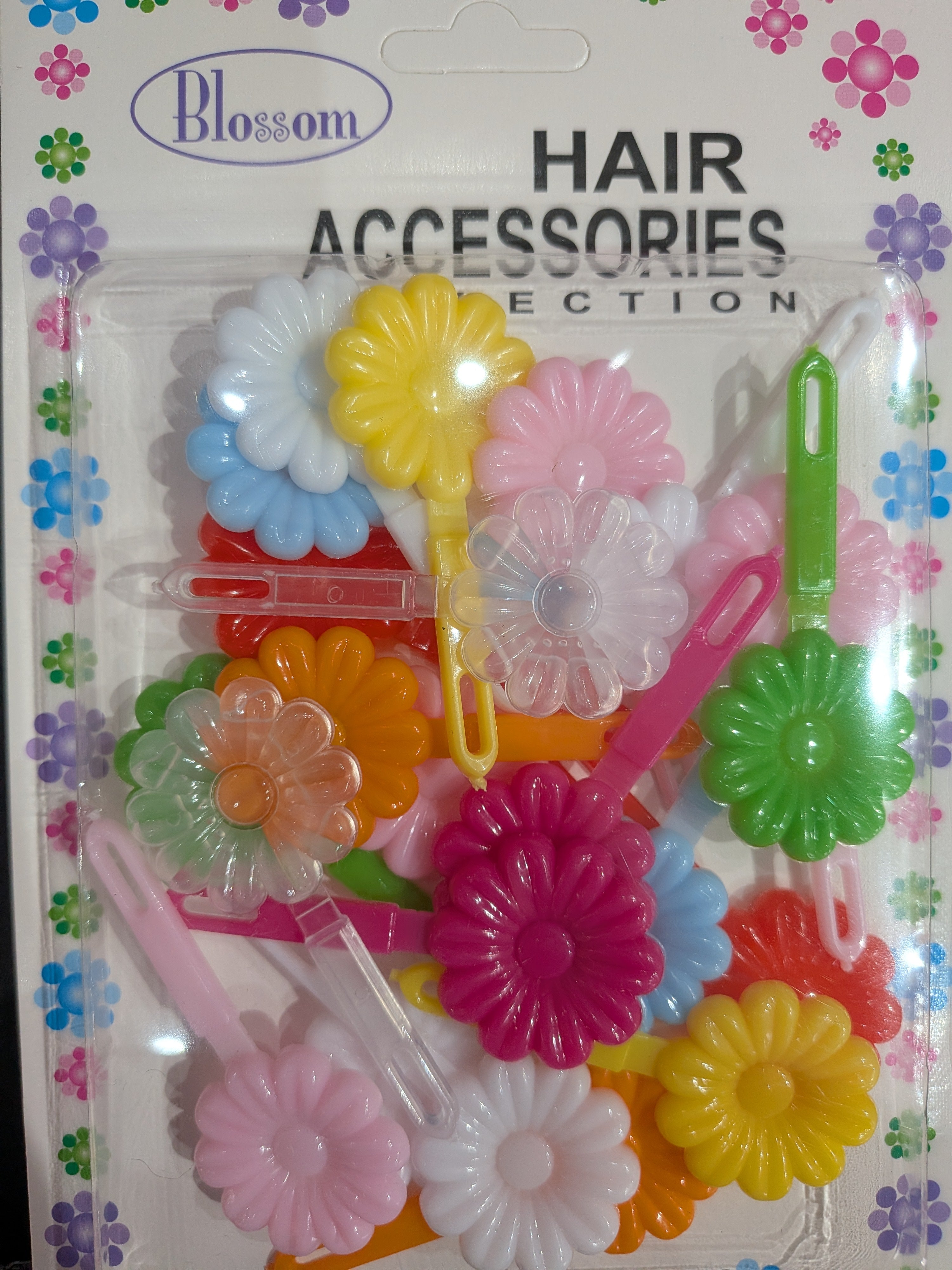 Blossom Floral Hair Clips Set