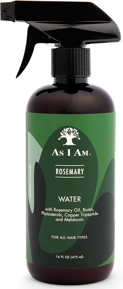 As I Am Rosemary Hair Water 16 Fl Oz
