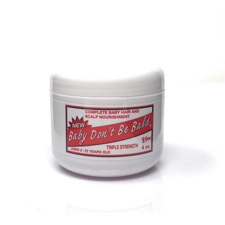 Baby Don't Be Bald Triple Strength for Ages 2-72 Years