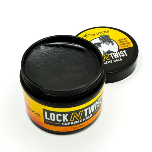 Allday Locks Lock N Twist Supreme Hold Hair Styling Product 5 oz