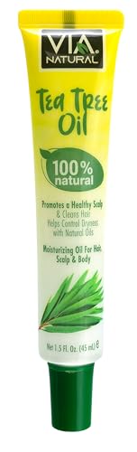 Via Natural Tea Tree Oil 1.5 Fl Oz Pack of 1