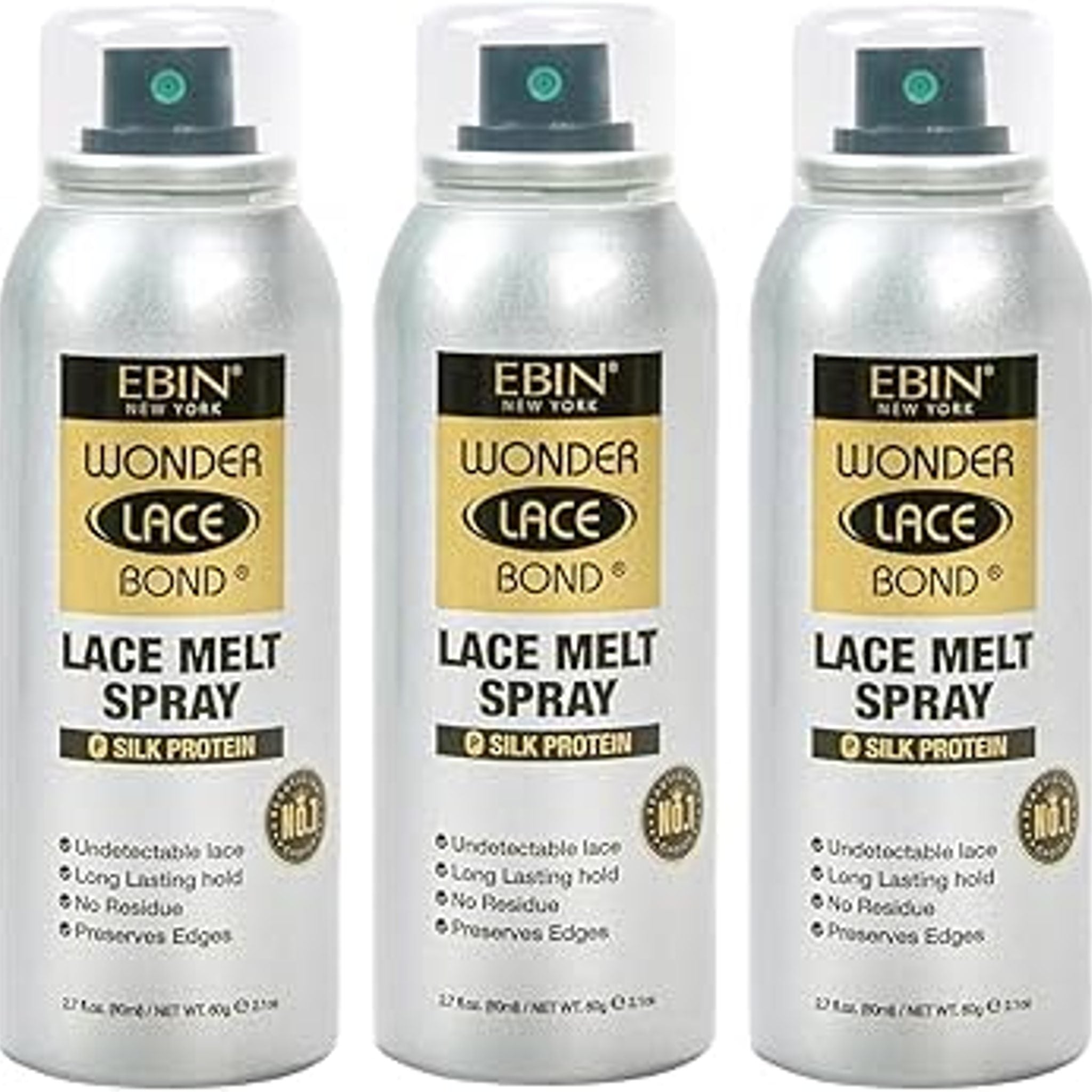 EBIN NEW YORK Wonder Lace Bond Melt Spray 2.7 oz Pack of 1