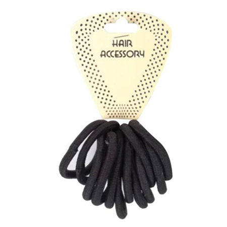 Magic Collection Elastic Ponytail Holder Black #HEP507BLA