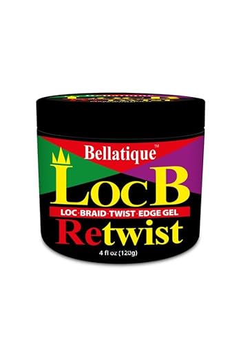 BELLATIQUE Retwist Edge Gel 1 Oz Pack of 1 High Shine